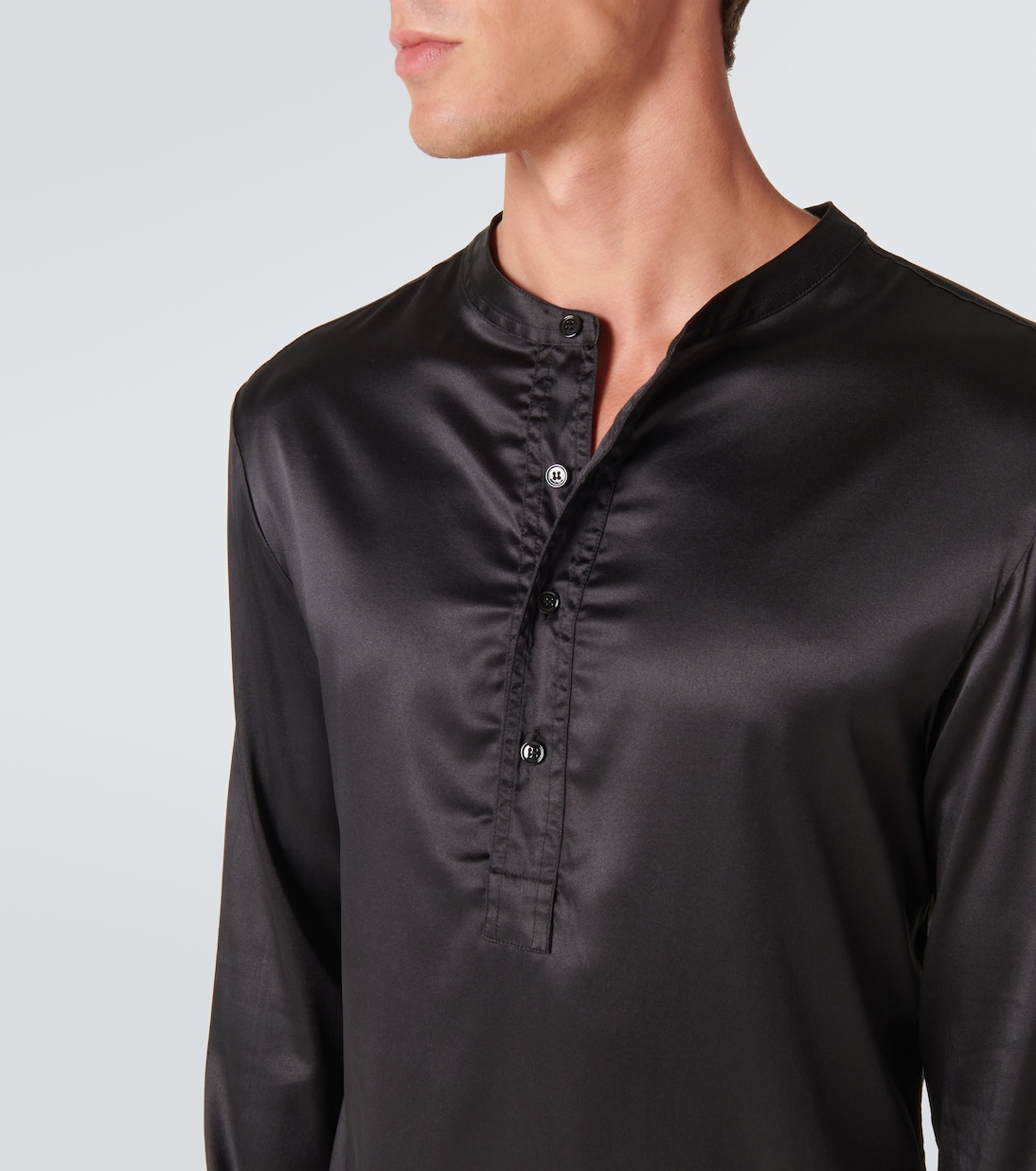 Chemise en soie mélangée | Tom Ford