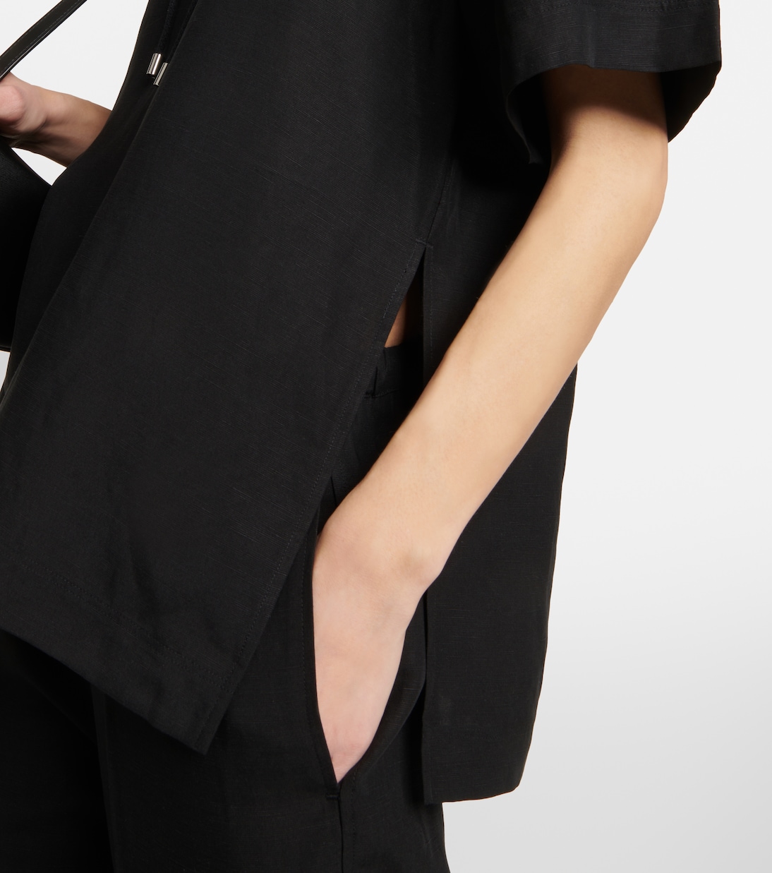 Camicia Fluid Tie oversize | Toteme