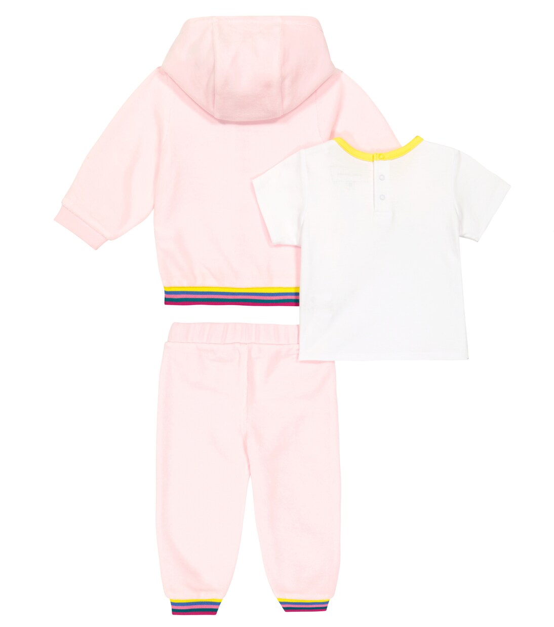 Baby - T-shirt, felpa con cappuccio e pantaloni sportivi in misto cotone | Marc Jacobs Kids