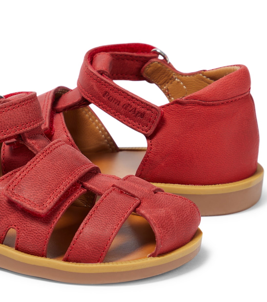 Sandalen Poppy Boy aus Leder | Pom d'Api