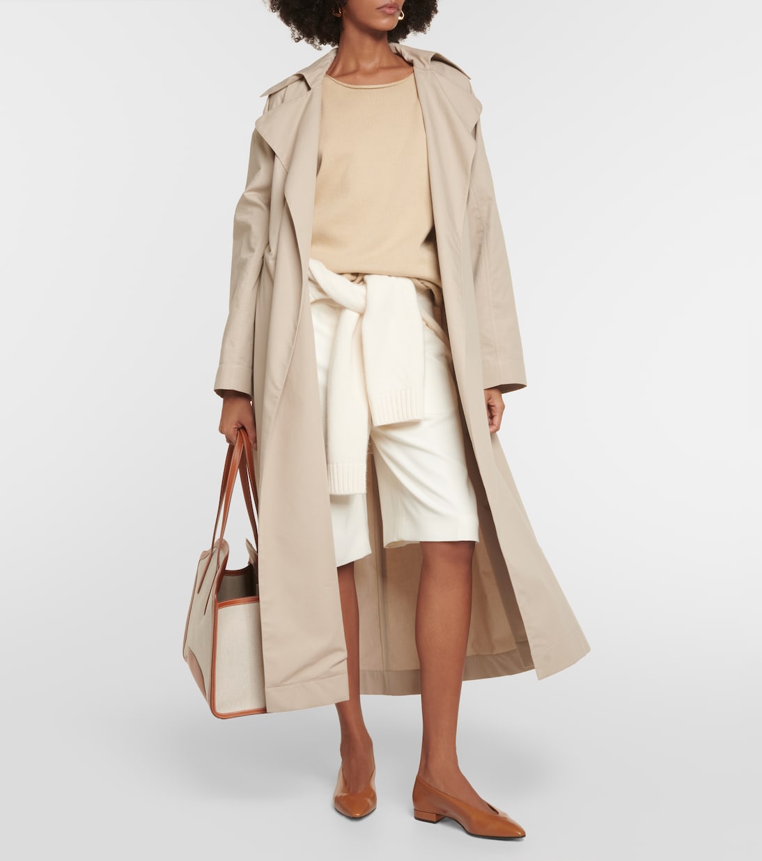 Rebecca leather ballet flats | Loro Piana