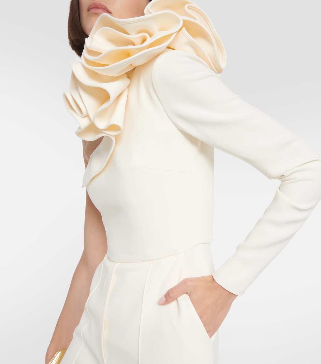 Mono asimétrico floral | Elie Saab