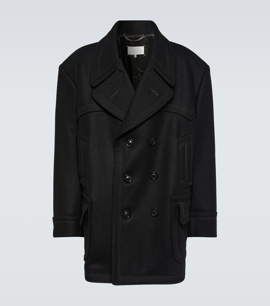Cabanjacke aus einem Wollgemisch | Maison Margiela