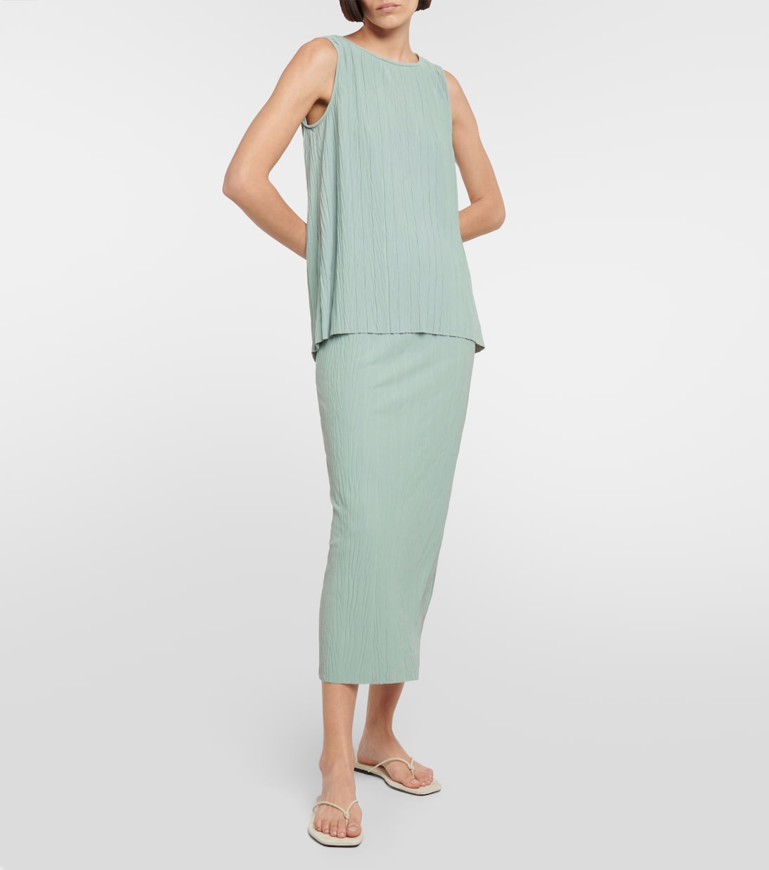 Leisure top Dyser de jersey plisado | Max Mara
