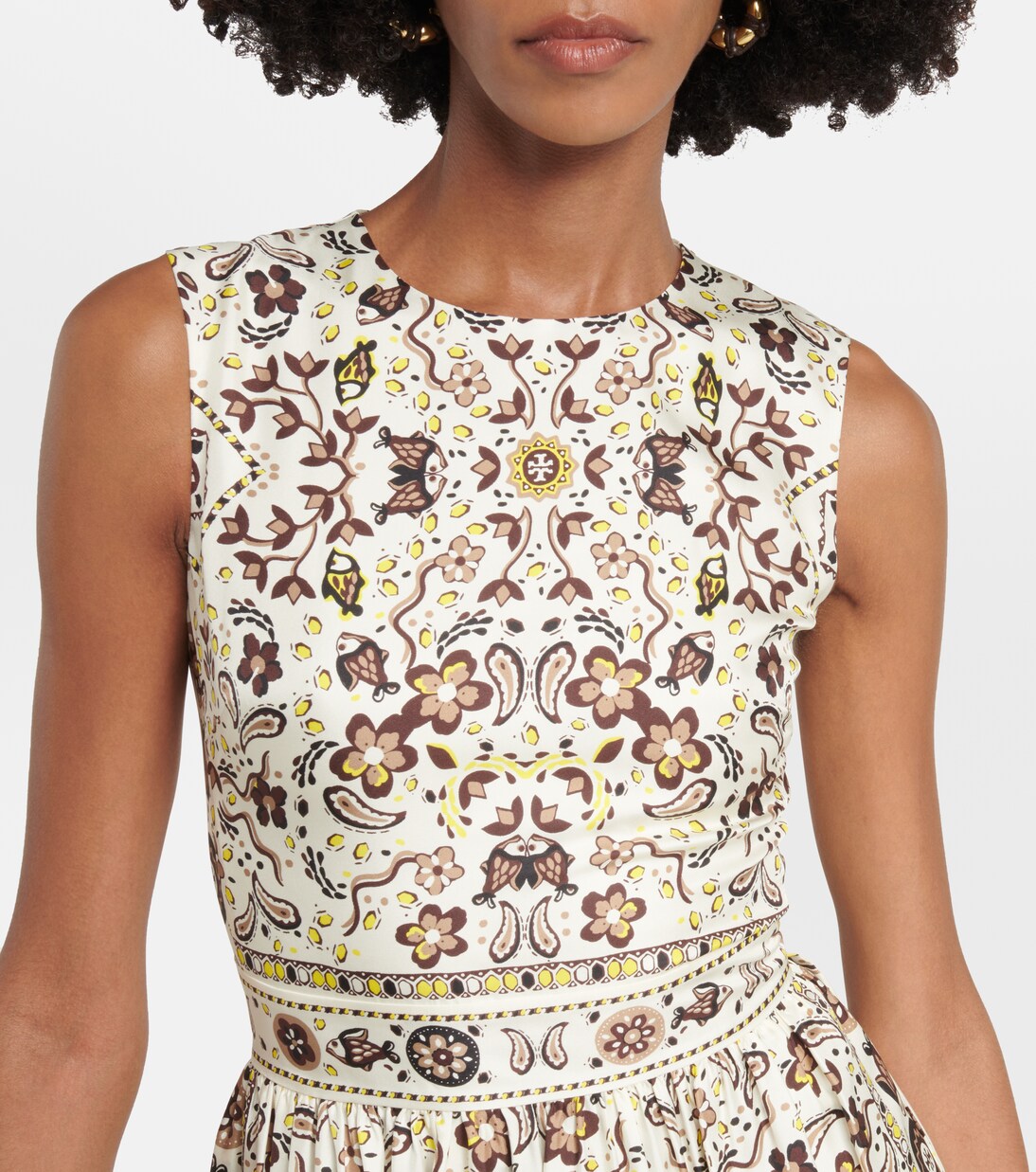 Bedrucktes Minikleid aus Seide | Tory Burch