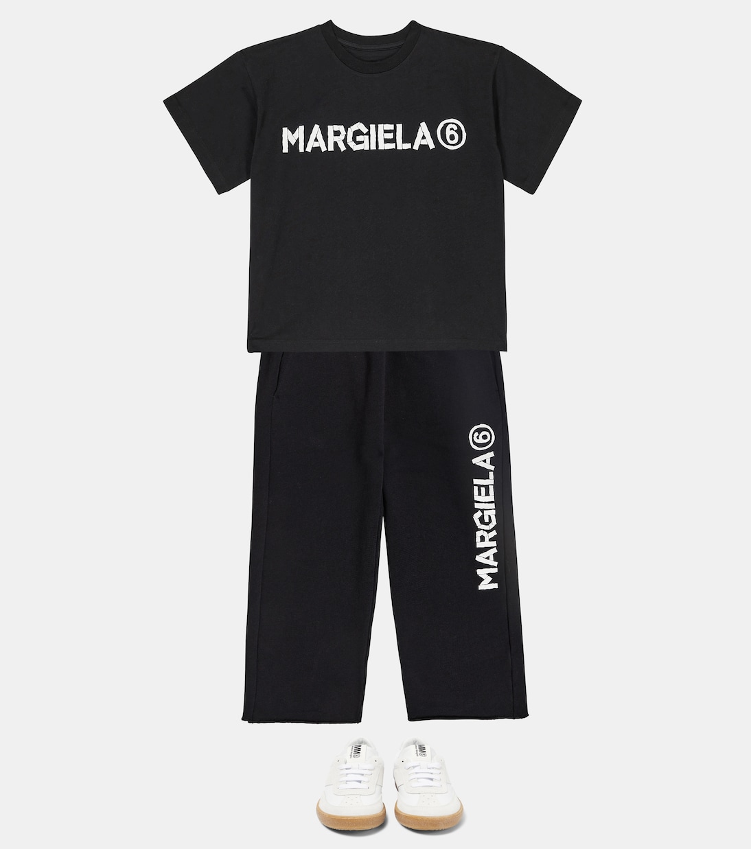 Baskets Replica en cuir | MM6 Maison Margiela Kids