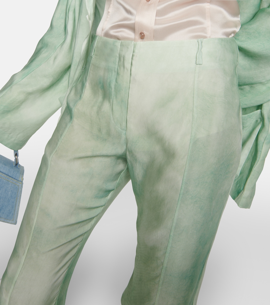 Mid-rise flared pants | Acne Studios
