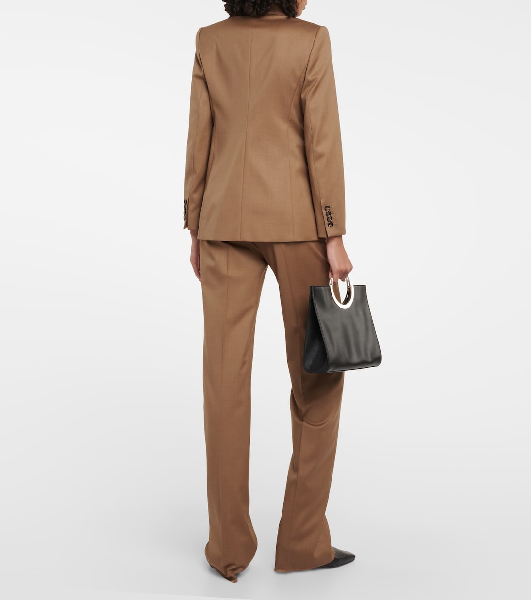 Double-breasted wool twill blazer | Max Mara