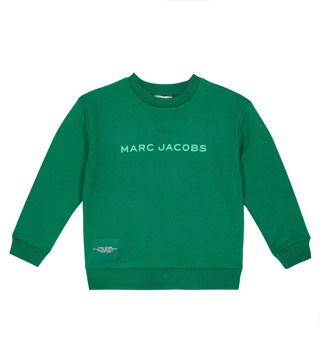 Sudadera en mezcla de algodón con logo | Marc Jacobs Kids