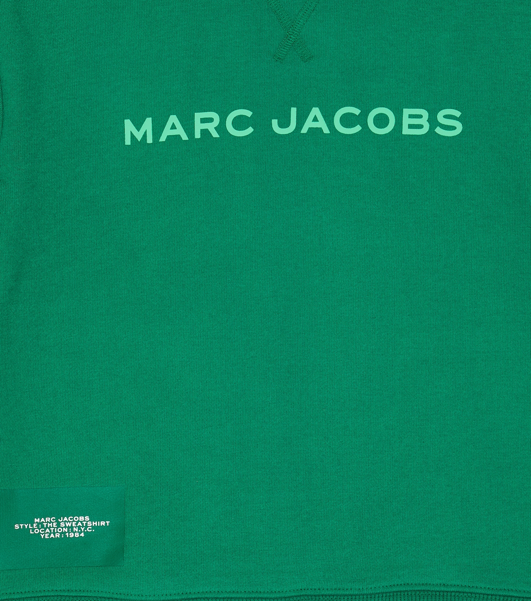 Sudadera en mezcla de algodón con logo | Marc Jacobs Kids
