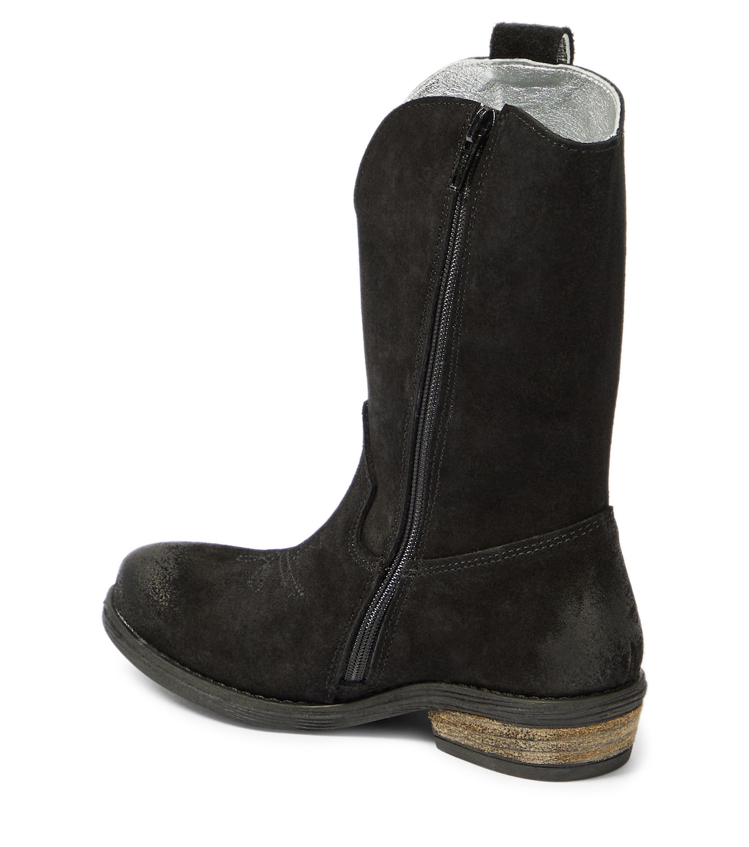 Stivali texani in suede | Monnalisa