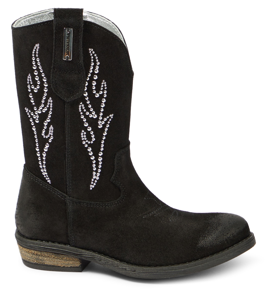 Stivali texani in suede | Monnalisa