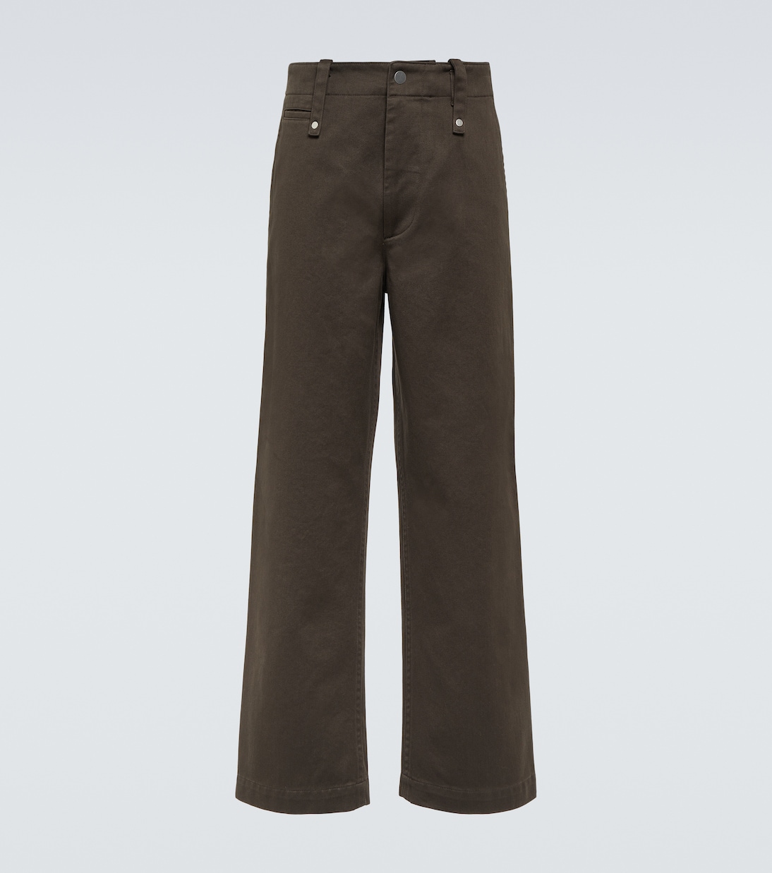 Pantaloni regular in twill di cotone | Burberry