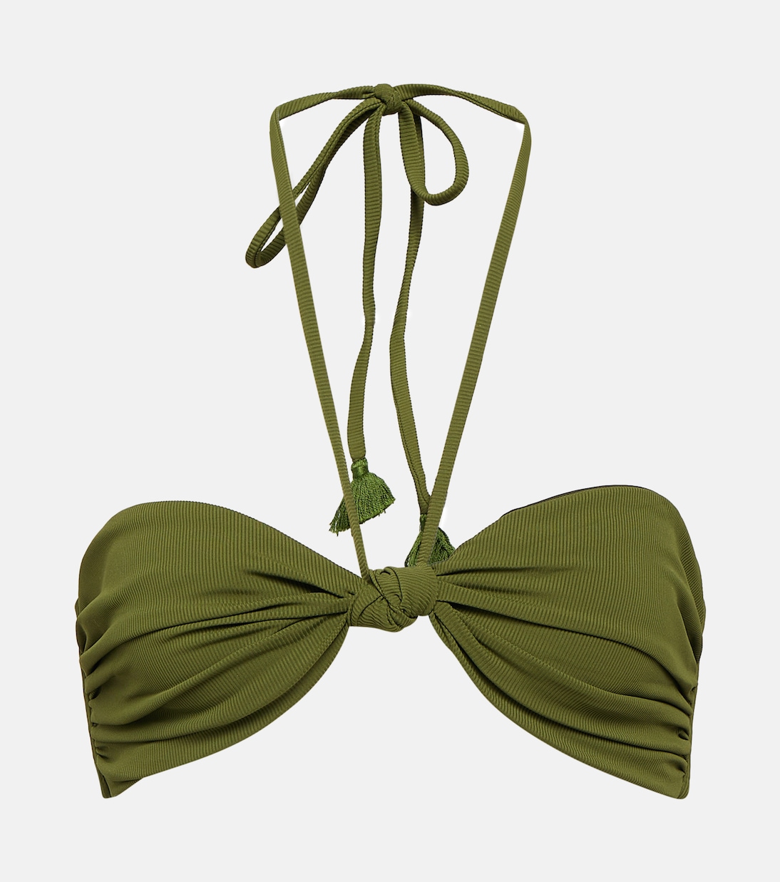 Top bikini con scollo all’americana | Johanna Ortiz