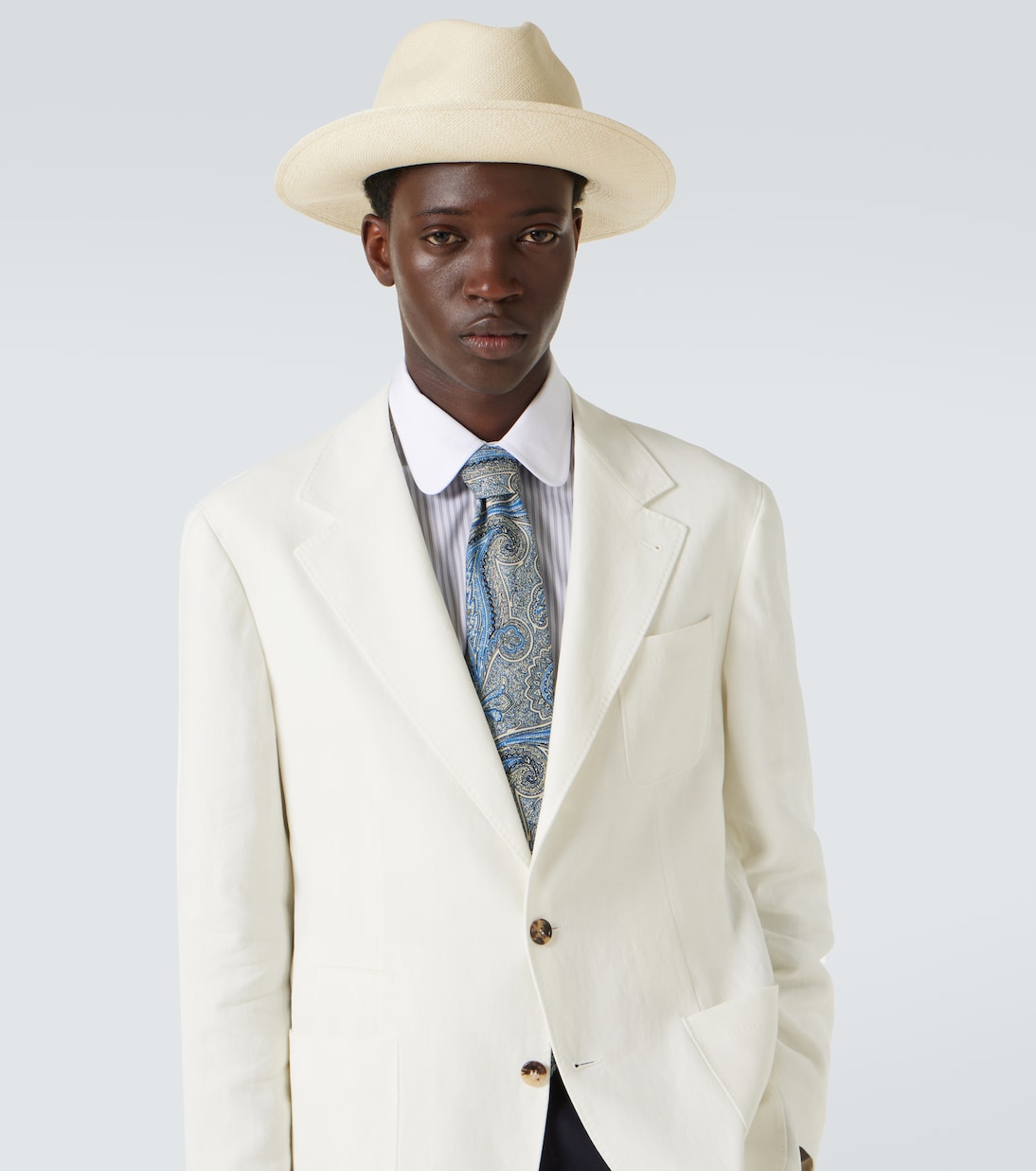 Amedeo straw Panama hat | Borsalino