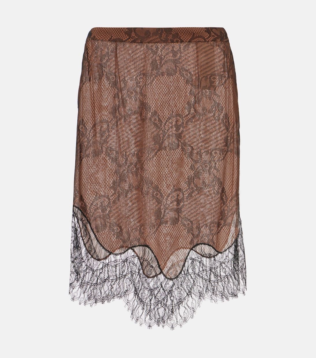 Minifalda Ramage Tattoo de encaje | Tom Ford