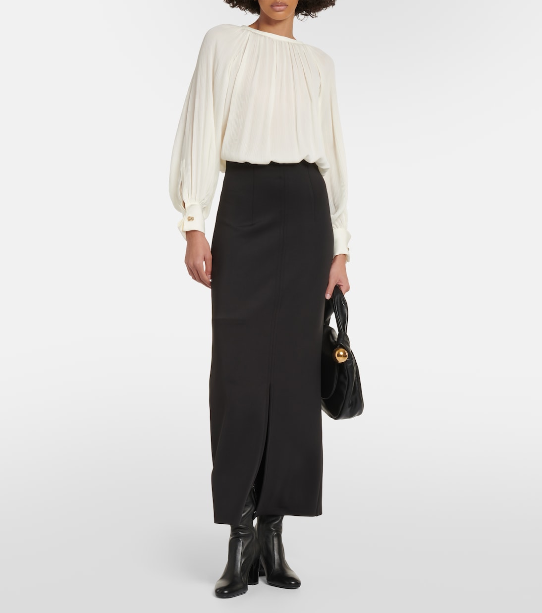 Top Narvel aus Seiden-Crêpe | Max Mara