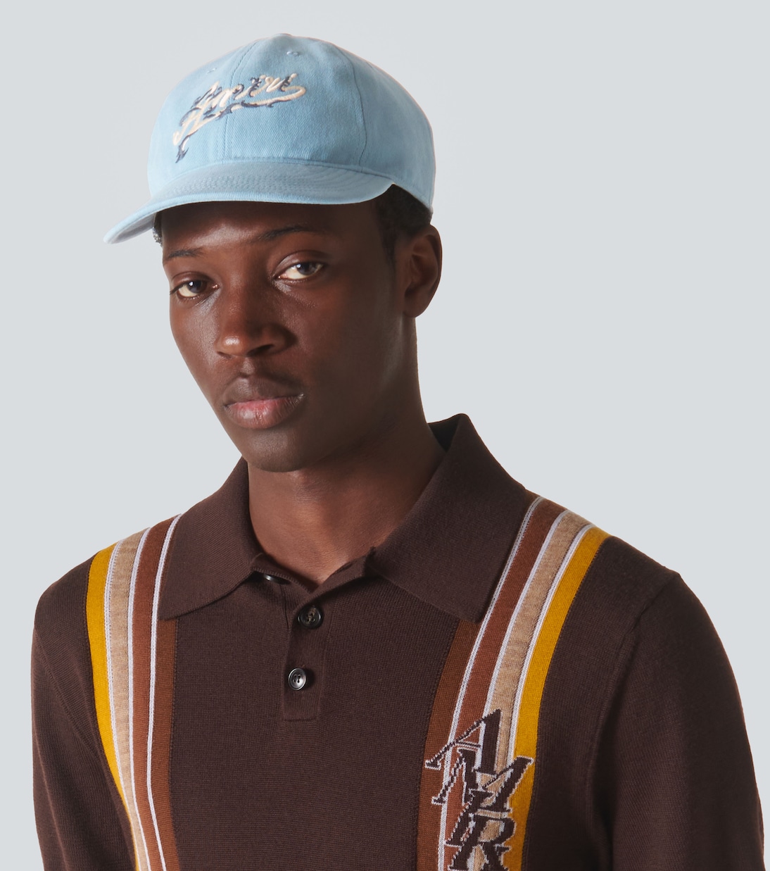 Cappello da baseball Baroque in canvas | Amiri
