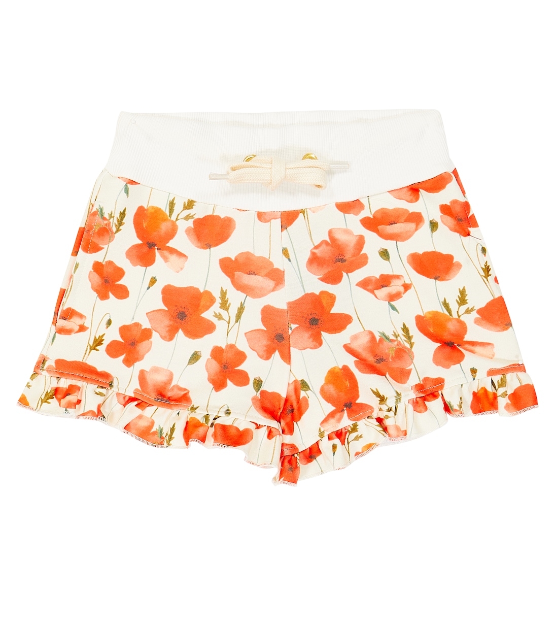 Shorts Nerja florales con volantes | Suncracy
