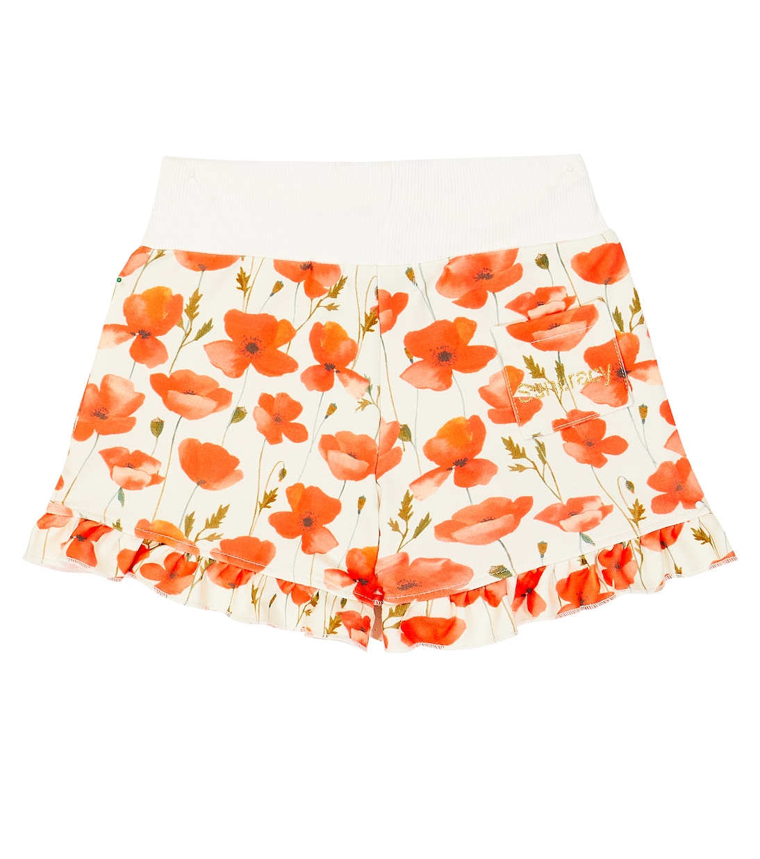 Shorts Nerja florales con volantes | Suncracy