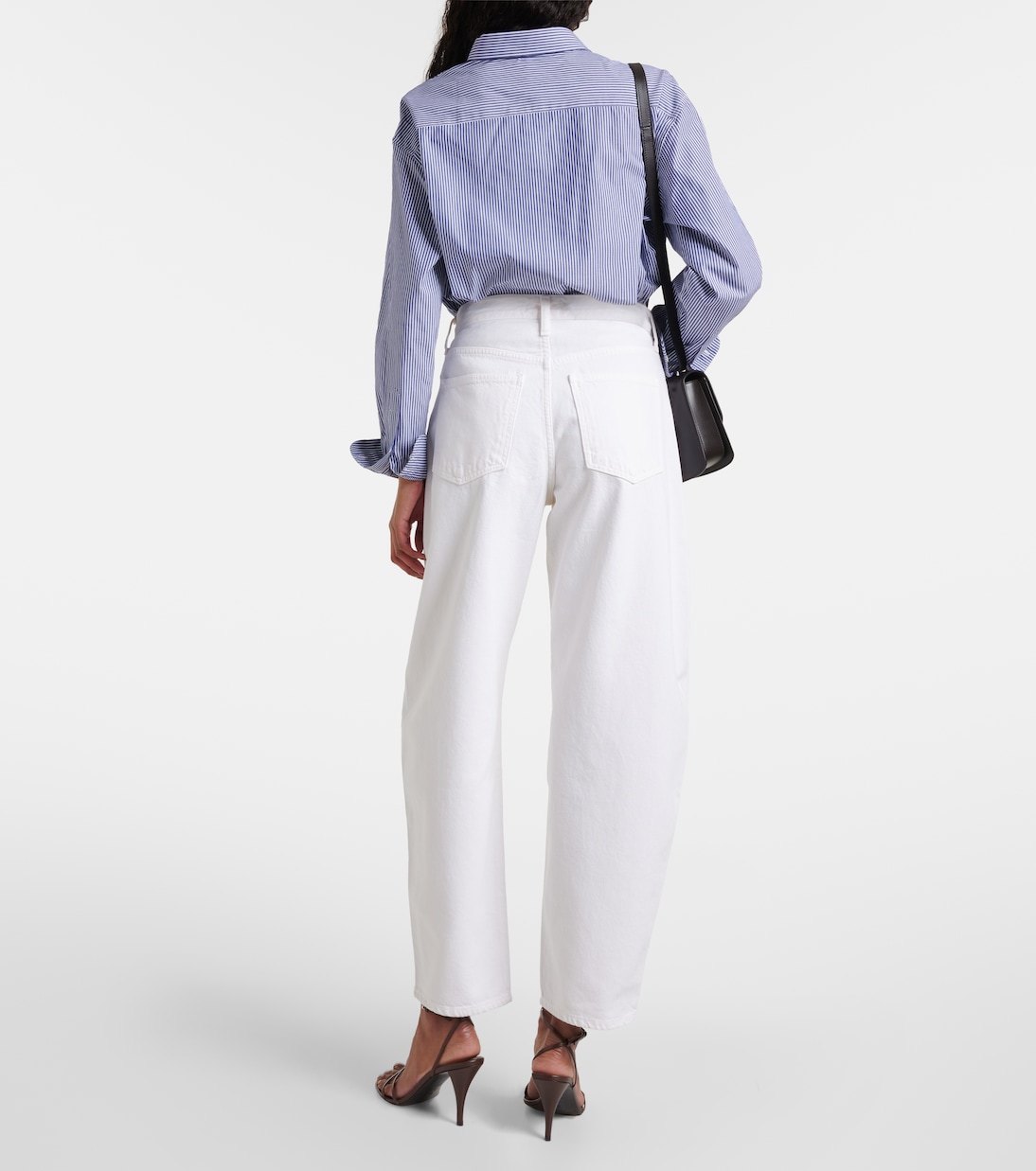 Jeans a gamba larga Balloon a vita alta | Agolde