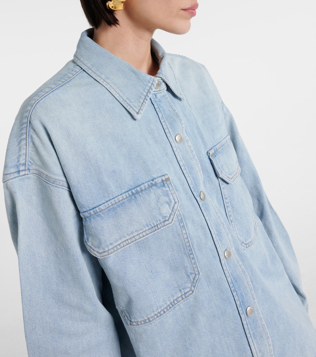 Jeanshemd Gwen Slice | Agolde