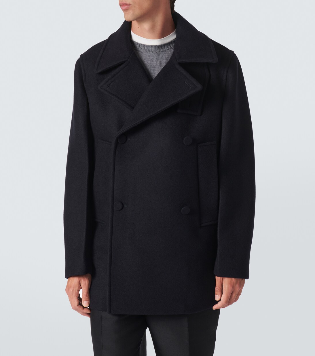 Jil sander peacoat top