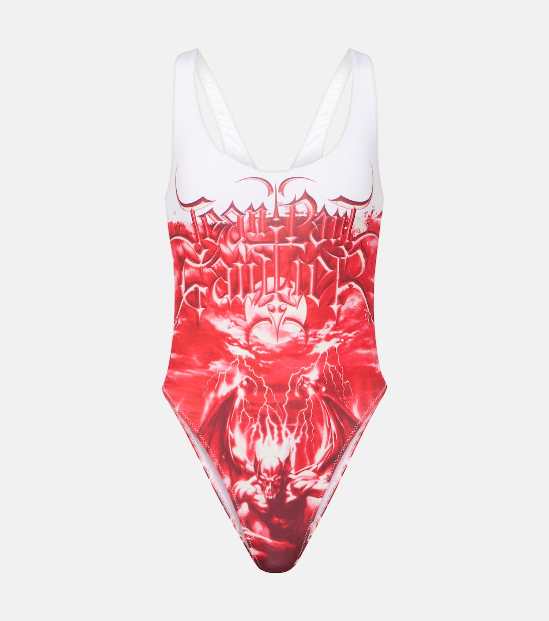 Costume intero Diablo con stampa | Jean Paul Gaultier