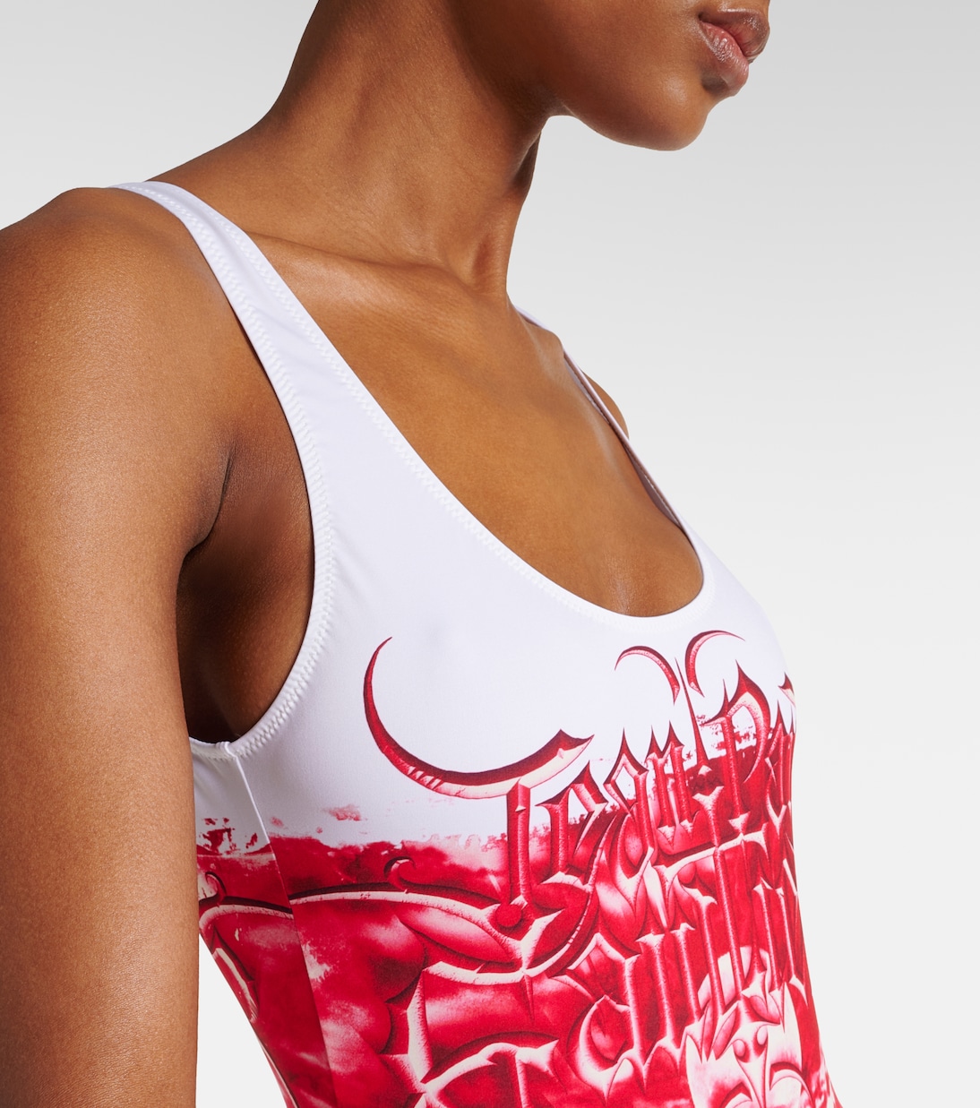 Costume intero Diablo con stampa | Jean Paul Gaultier