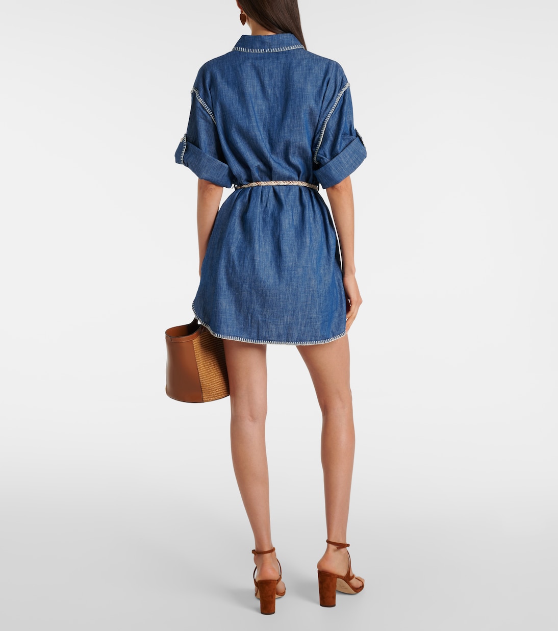 Hemdblusenkleid aus Denim | Zimmermann