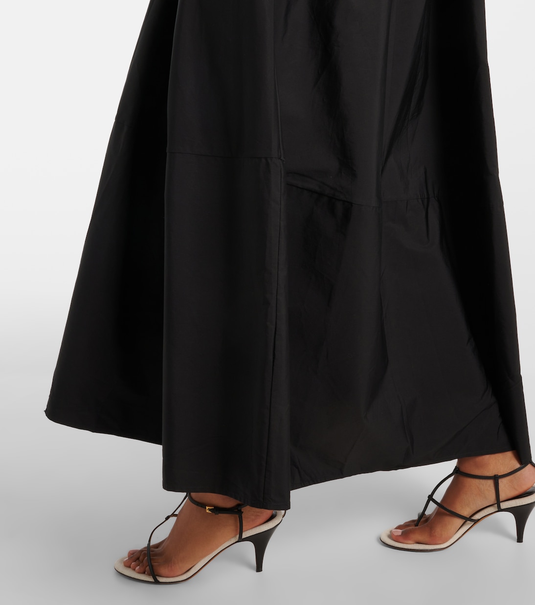 Cotton poplin maxi dress | CO