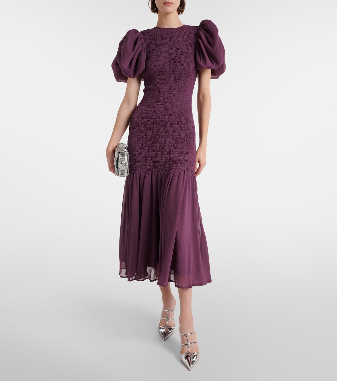 Maxikleid aus Chiffon | Rotate