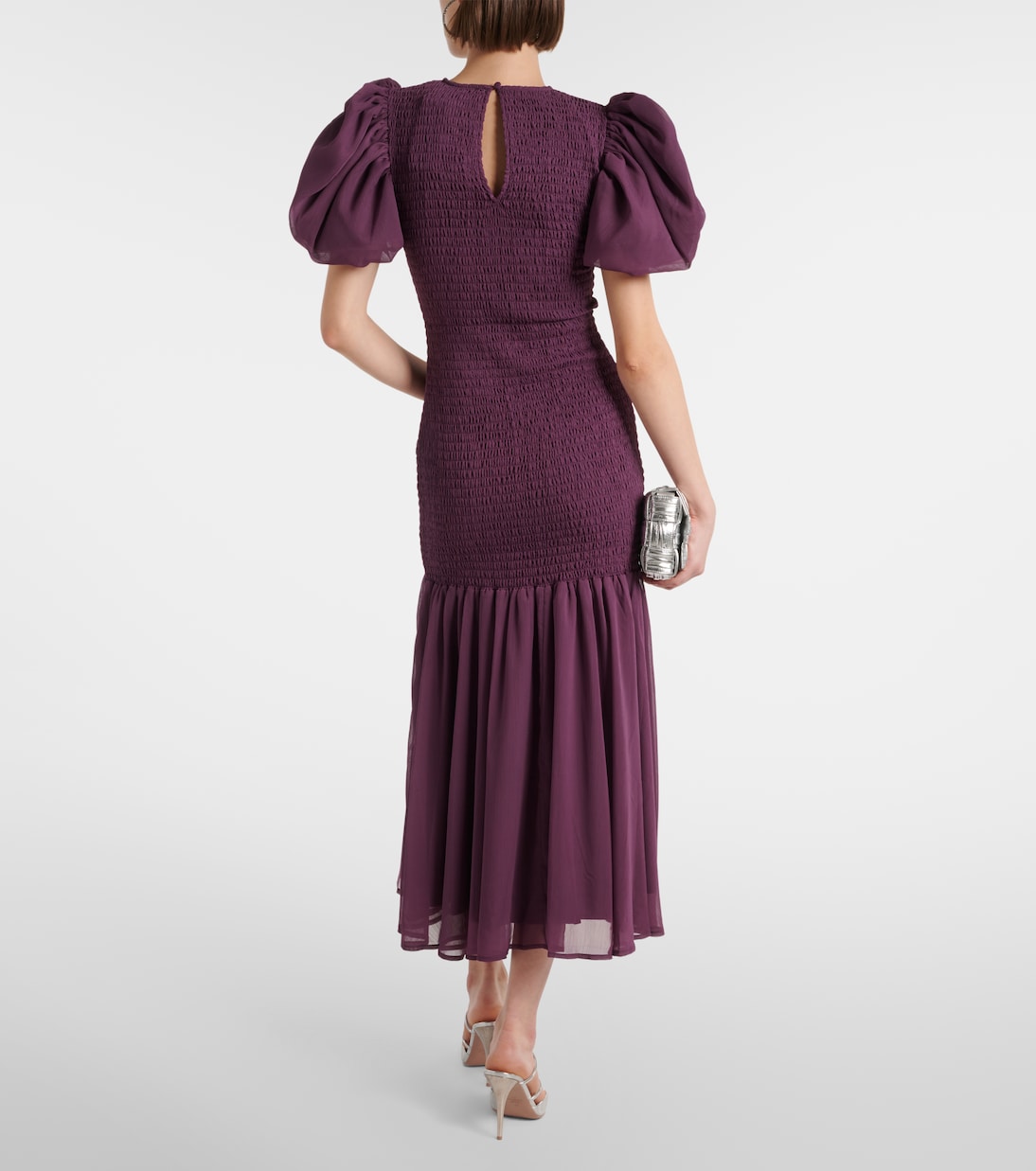 Maxikleid aus Chiffon | Rotate