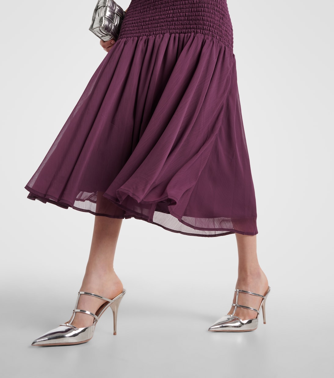Maxikleid aus Chiffon | Rotate