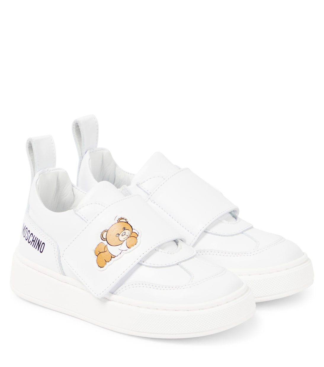 Sneakers Teddy Bear in pelle | Moschino Kids