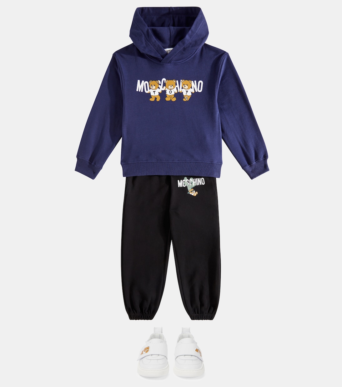 Sneakers Teddy Bear in pelle | Moschino Kids