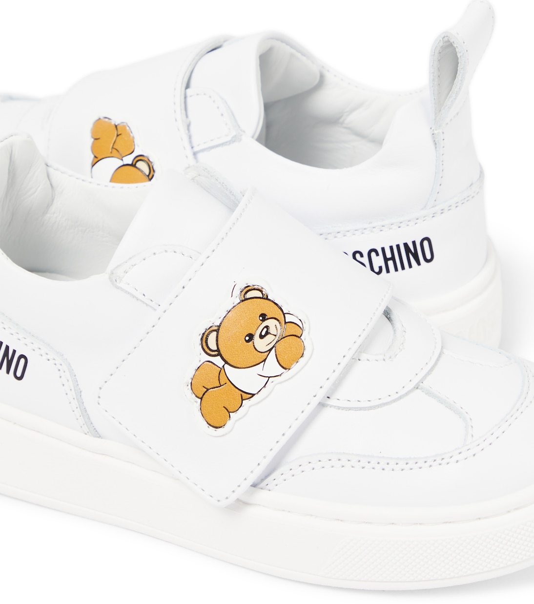 Sneakers Teddy Bear in pelle | Moschino Kids