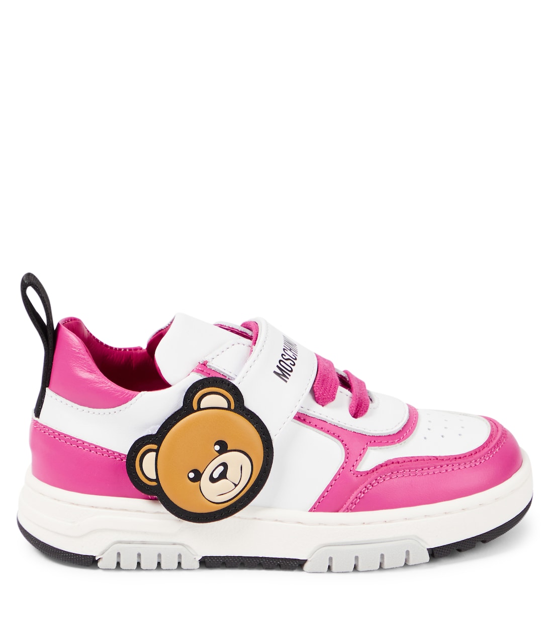 Sneakers Teddy Bear in pelle | Moschino Kids