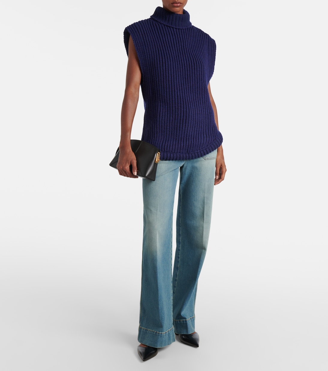 Top aus Rippstrick | Victoria Beckham
