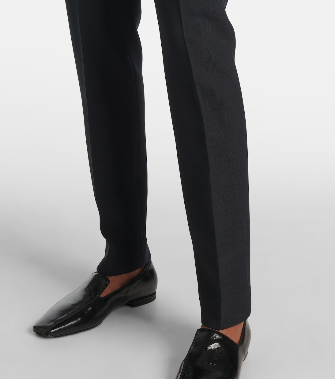 Pantalon slim à taille basse | Toteme