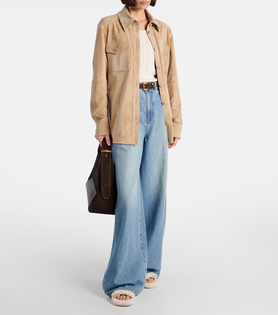 Sandali Fayence in shearling | Jimmy Choo