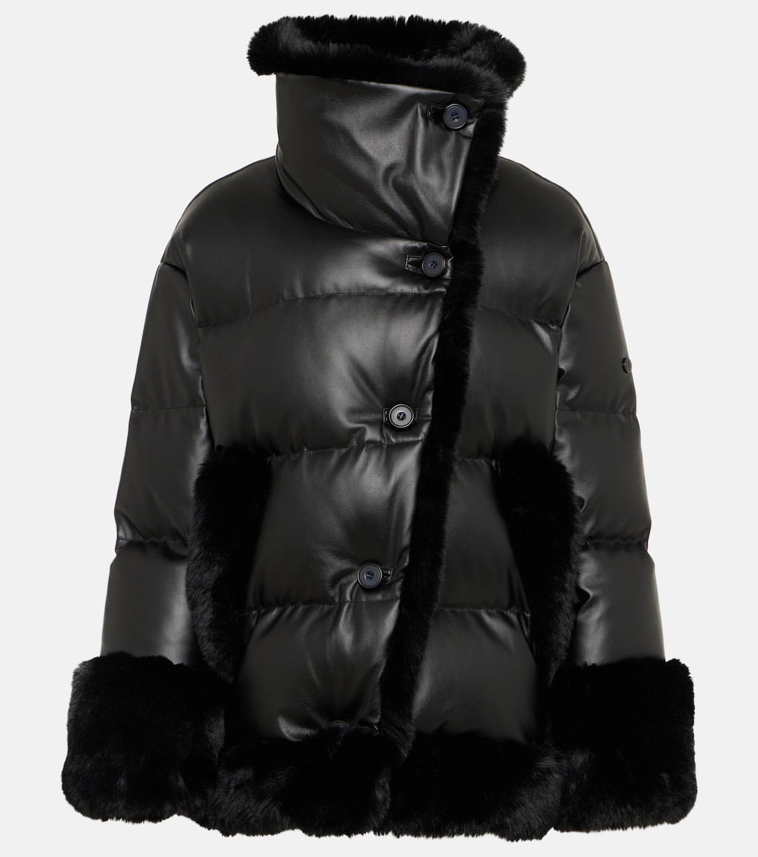 Chaqueta de plumas Solange con borrego sintético | Goldbergh