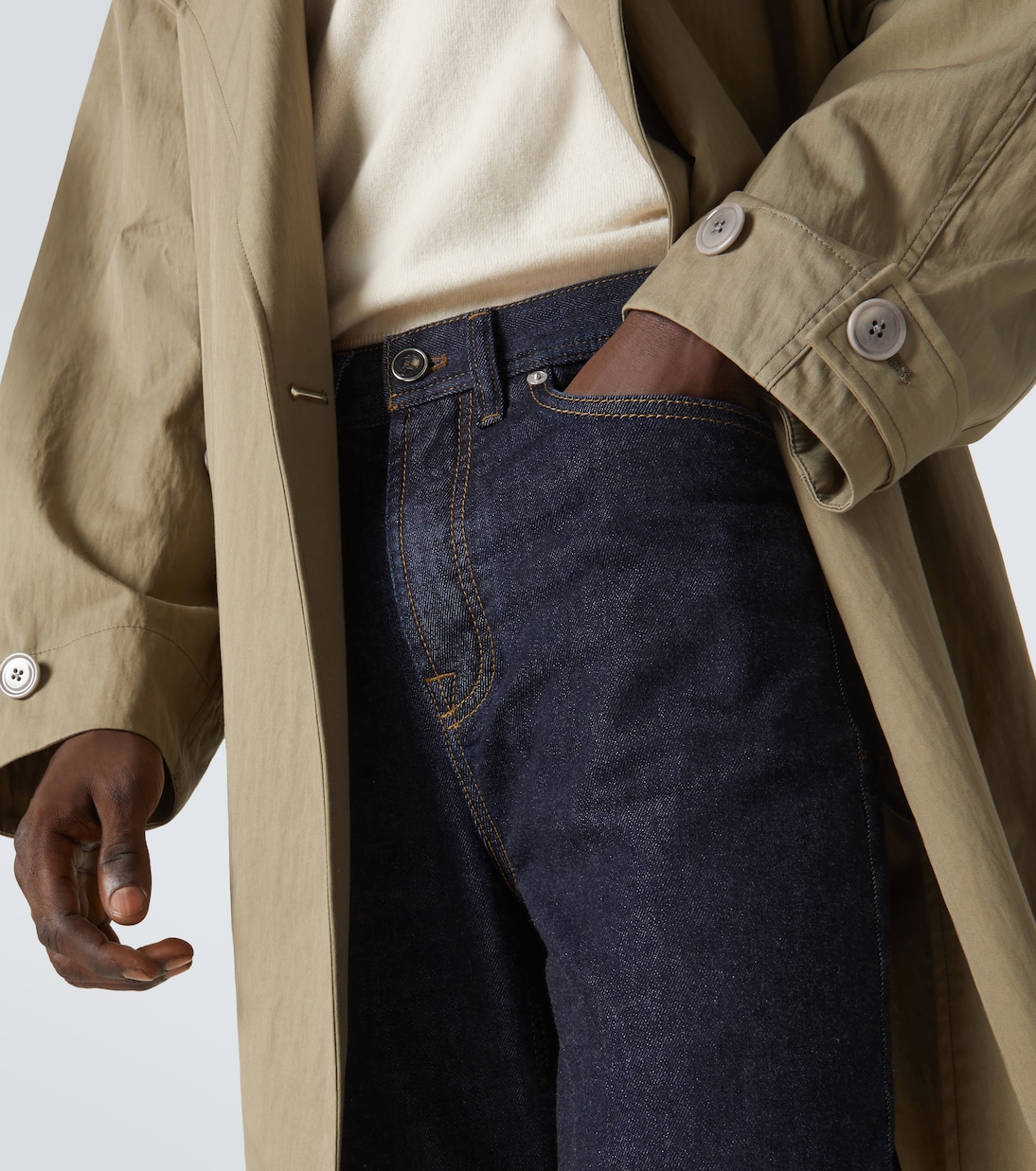 Jeans regular a vita media | Brioni