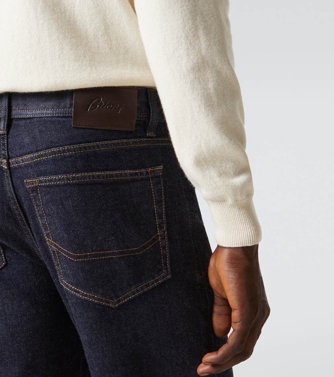 Jeans regular a vita media | Brioni