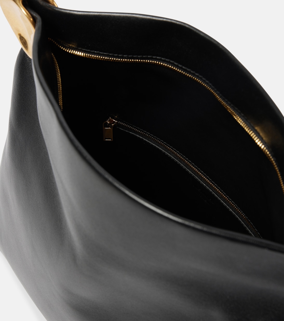 Pochette Jewel Zip Small en cuir | Jil Sander