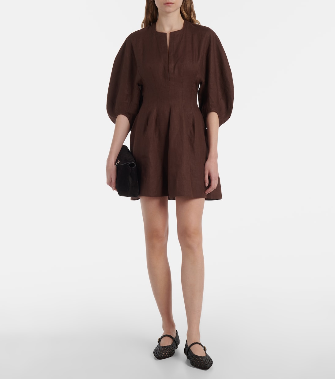Minikleid Poet aus Leinen | Faithfull