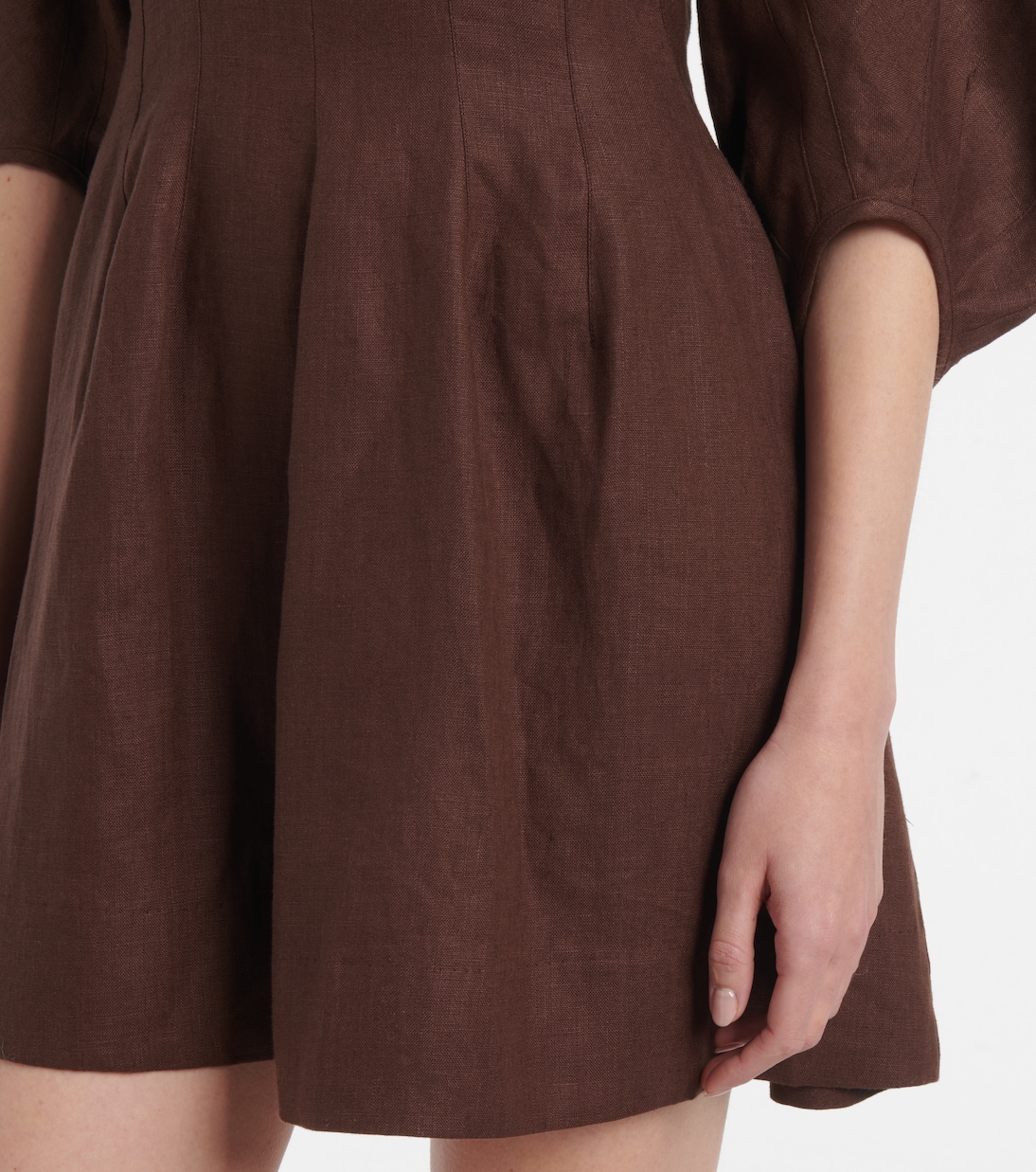 Minikleid Poet aus Leinen | Faithfull