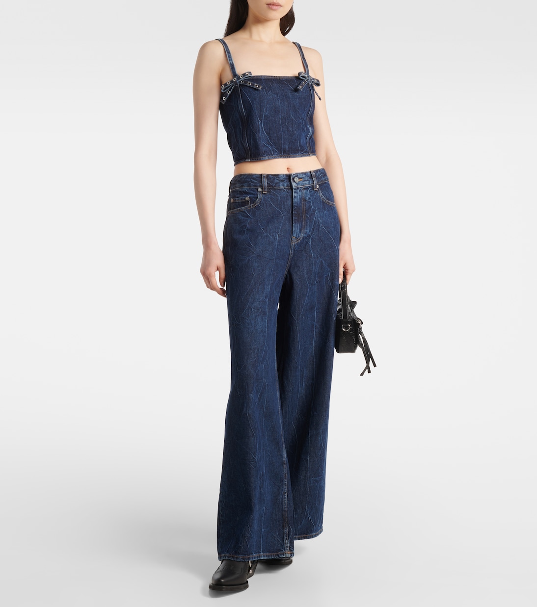 Jeans a gamba larga Marri | Ganni