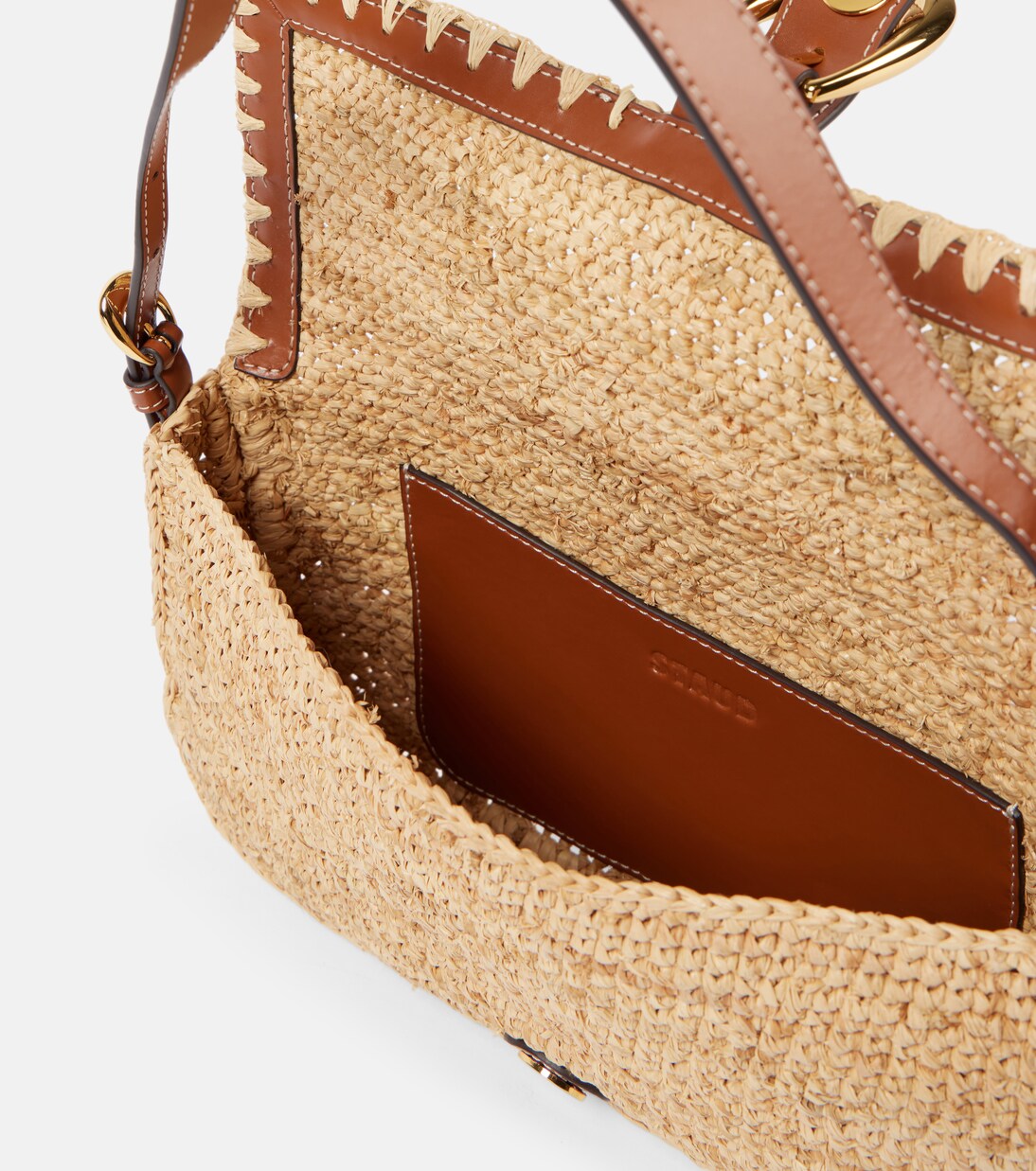 Sac Harlow en raphia | Staud