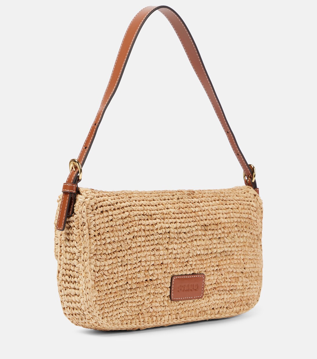 Sac Harlow en raphia | Staud
